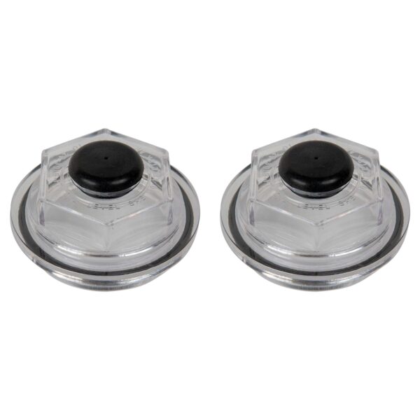 8k Trailer Axle Grease Cap Assembly - 8000 lb Capacity - Screw In - (Lippert Axle Application) - Image 2