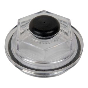 8k Trailer Axle Grease Cap Assembly - 8000 lb Capacity - Screw In - (Lippert Axle Application)