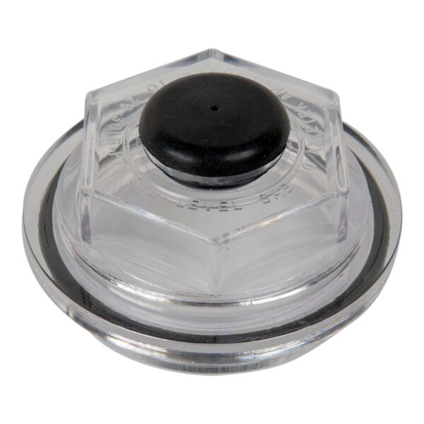8k Trailer Axle Grease Cap Assembly - 8000 lb Capacity - Screw In - (Lippert Axle Application)
