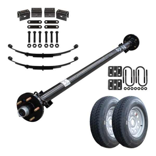 3.5k TK Trailer Axle - 3500 lb Idler 5 lug - Dexter Compatible - Image 3